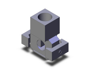 SMC Y21-02 T-Port Adaptor 1/4" Pt