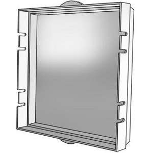 SMC ZS-26-C Front Protective Cover + Panel Mount Adapter