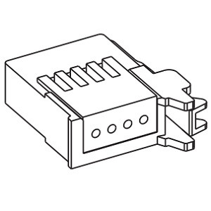 SMC ZS-28-CA-5 EX510 Series GW System 4 Branches ZS-28-CA e-con Connector Tyco Electronics Japan G.K.