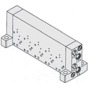 SMC ZZX106-R-A Vacuum Module Ejector System Manifold Base For ZX Series