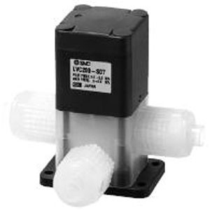 SMC LVC200-S03 LVC Series High Purity Chemical Liquid Valve Air Operated Type Integral Fitting Type (Hyper Fittings) 3 Port Valve