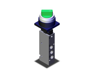 SMC NVZM450-N01-34B Valve, Mech'L (Black) SMC NVZM450-N01-34B Valve, Mech'L (Black)