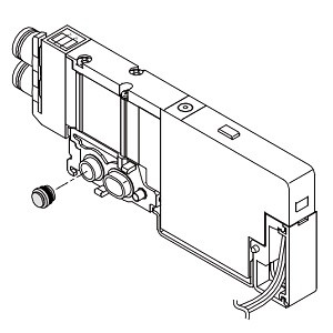 SMC SSQ1000-B-P SUP Block Plate