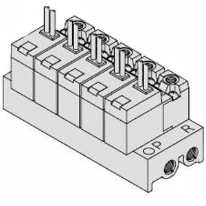 SMC SS3Y1-31-11 SY100 Series 3 Port Solenoid Valv/Direct Operated Type Rubber Seal Common SUP/Common EXH Type 31