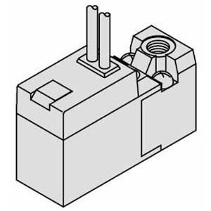 SMC SY113-5LOZ-PM3-F SY100 Series 3 Port Solenoid Valv/Direct Operated Type Rubber Seal Body Ported