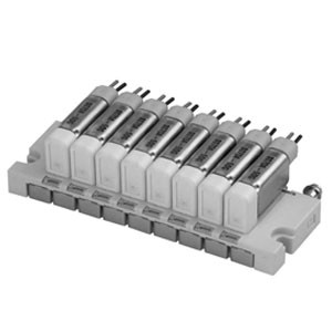 SMC S070A-6CG S070 Series 3 Port Solenoid Valve Base Mounted Manifold Separable Base Type Valves