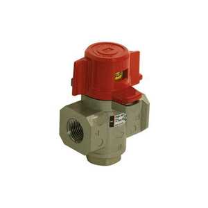 SMC - VHS20-02-B - SMC?« VHS20-02-B Pneumatic Relief Valve, +1.5MPa Proof Press., 2-Way Flow, 3 Ports, 2 Positions, Lever Operation