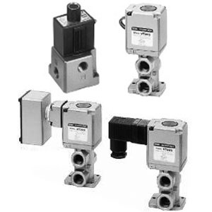 SMC VT325-035D VT325 Series 3 Port Solenoid Valve Direct Operated Poppet Type Rubber Seal