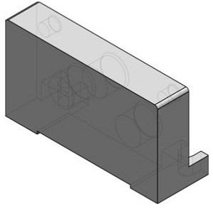 SMC VVFS3000-2A-2 Replacement Parts End Plate Assembly