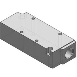 SMC VVFS4000-P-03-2 Individual SUP Spacer