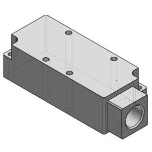 SMC VVFS5000-P-04-2 Individual SUP Spacer