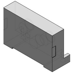 SMC VVF4000-2A-1 Replacement Parts End Plate Assembly