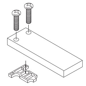 SMC VVQ100-10A-1 Blanking Plate Assembly