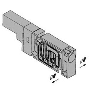 SMC VVQ2000-10A-4 Blanking Plate Assembly
