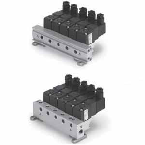 SMC VV307-01-062-01T-F VT307 Series 3 Port Solenoid Valve Direct Operated Poppet Type Manifold Specifications