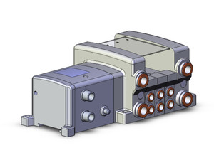 SMC VV5QC21-03N7SDQN0-N-X160US Vqc Manifold