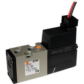 SMC NVZ110-5LO-M5 valve, sol. 24vdc***, VZ100 XOL VALVE 3-PORT***