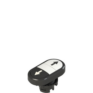 Pizzato E2 1PDRL1AABN Double Lower Flush Pushbutton with Marking Pizzato E2 1PDRL1AABN Double Lower Flush Pushbutton with Marking