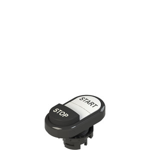 Pizzato E2 1PDSL1AAAN Double Lower Projecting Pushbutton with Marking