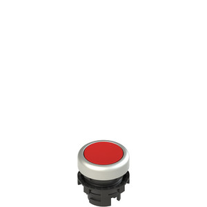 Pizzato E2 1PL2R3290 Illuminated Red Flush Pushbutton for Control Panels & Machinery