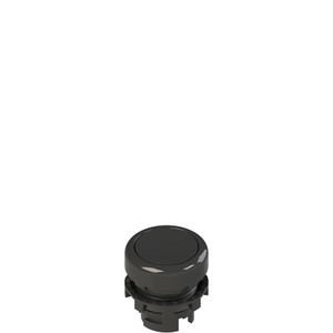 Pizzato E2 1PU2R1210 Spring-Return Black Flush Pushbutton for Industrial Control Systems
