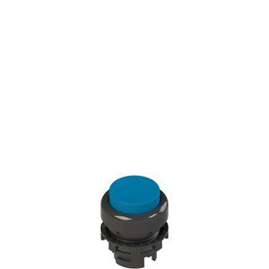 Pizzato E2 1PU2S6210 Spring-Return Blue Projecting Pushbutton for Industrial Applications