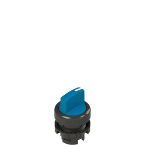 Pizzato E2 1SE13ECE61AB Short Handle Selector Switch, 3 Positions, Blue with Marking