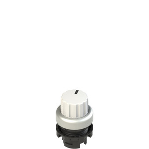 Pizzato E2 1SE42ECA29AB Knob Selector - 2 Positions, White with Marking for Precision Control
