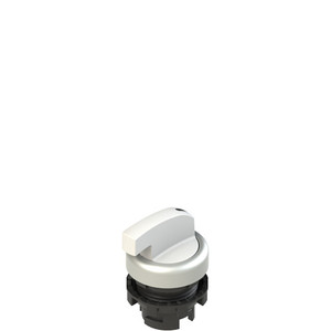 Pizzato E2 1SL23ACH29AB Illuminated Long Handle Selector, 3 Positions, White with Marking