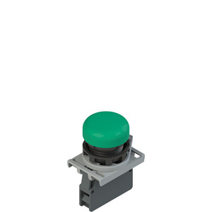 Pizzato E2 AC-DXBC0202 Complete Unit with Indicator Light, Fixing Adapter, LED & Contacts