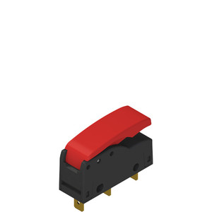 Pizzato MK H12D49 Microswitch with Red Push Button - Durable and Precise Control for Industrial Applications