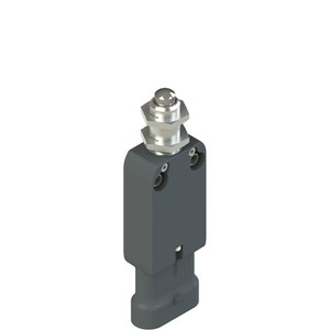 Pizzato NF B110EB-SAK Modular Prewired Switch with Plunger & M12 Threaded Bearing for Industrial Applications