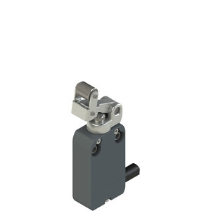 Pizzato NF B120CP-DN2 Modular Prewired Switch with Unidirectional Roller Lever for Industrial Applications Pizzato NF B120CP-DN2 Modular Prewired Switch with Unidirectional Roller Lever for Industrial Applications