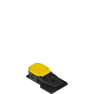 Pizzato PA 10100 Single Foot Switch - Durable, Compact Design for Industrial Use
