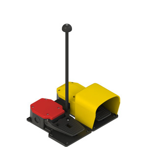 Pizzato PC 2-22 Modular Multiple Foot Switches - Customizable and Durable Control Solution for Industrial Applications