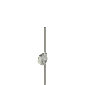 Pizzato VF L32 Adjustable Stainless Steel Lever with 3x125 mm Round Rod Pizzato VF L32 Adjustable Stainless Steel Lever with 3x125 mm Round Rod