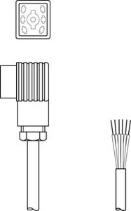 Leuze BK7 KB-092-12000- 6 Connection cable Leuze BK7 KB-092-12000- 6 Connection cable