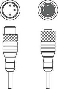 Leuze CB-M12-1500X-3GF/GM Interconnection cable Leuze CB-M12-1500X-3GF/GM Interconnection cable