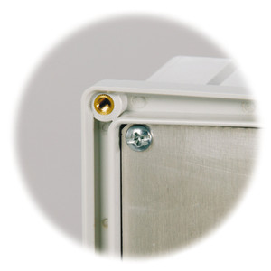 Fibox ADFP66 Aluminum Deadfront Panel for 6 x 6 enclosure
