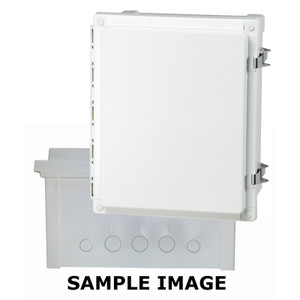 Fibox ARK14127CHSSL Hinged Cover SSL Latch with  knockouts