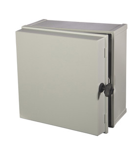 Fibox UL CAB PC 303018 G3B Hinged UL PC Enclosure - Gray Cover - Keylock