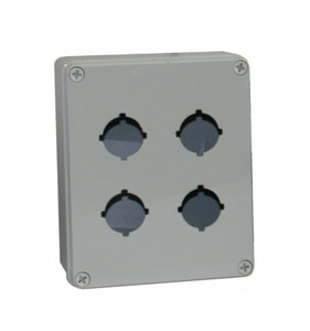 Fibox UL PBPC H 95 G 4 UL PC Push Button Enclosures (30.5mm) Fibox UL PBPC H 95 G 4 UL PC Push Button Enclosures (30.5mm)