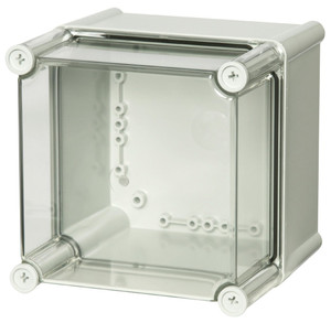 Fibox UL PC 1919 18 T-2FSH UL PC Enclosure - Transparent Hinged Cover