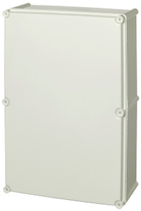 Fibox UL PC 5638 18 G-3FSH UL PC Enclosure - Gray Hinged Cover Fibox UL PC 5638 18 G-3FSH UL PC Enclosure - Gray Hinged Cover