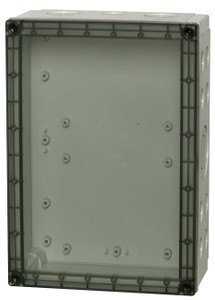 Fibox UL PCM 200/125 XT UL PC Enclosure with K/O (metric) - Transparent Cover Fibox UL PCM 200/125 XT UL PC Enclosure with K/O (metric) - Transparent Cover