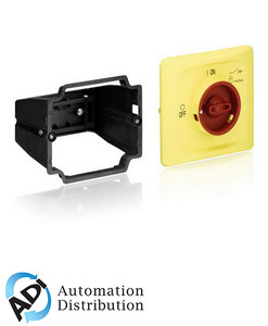ABB DMS132-Y Door Mount Kit for MS116/MS132 Motor Starters, IP65 Rated with Lockable Red/Yellow Handle ABB DMS132-Y Door Mount Kit for MS116/MS132 Motor Starters, IP65 Rated with Lockable Red/Yellow Handle