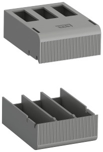 ABB KA165 Terminal Cover for MS165 & MO165 Models - IP20 Protection, 2-Piece Set