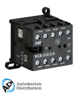 ABB KC6-31Z-04 kc6-31z mini cont.relay 110-125vdc