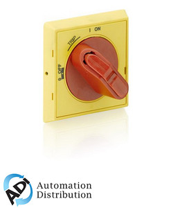 ABB MSHD-LTY Handle: Yellow/Red, On-Trip-Off Functionality, NEMA 1, 3R Rated for Manual Motor Starters