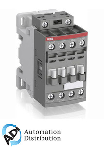ABB NF40E-12 Relay, 4-Pole Contactor, 48-130V AC/DC, with Built-in Surge Protection and Global Voltage Compatibility